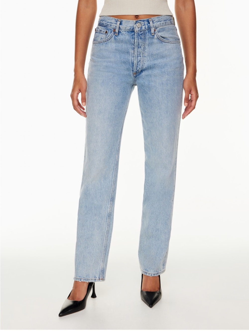 Agolde Lana women’s straight leg jeans fits size 26